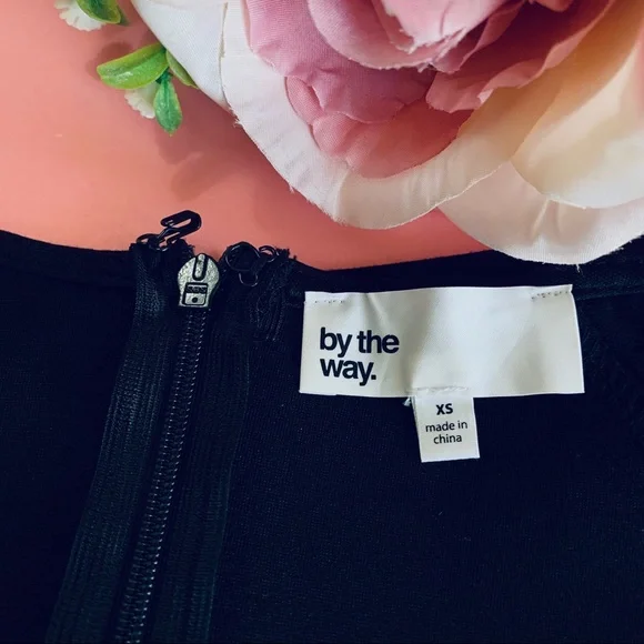 REVOLVE BY THE WAY BLACK LONG SLEEVES CORSET MINI DRESS - Picture 8 of 16